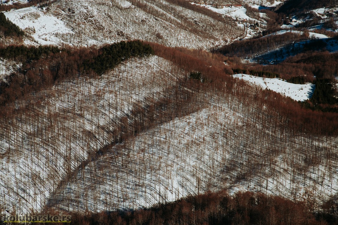 Pogled sa Velikog Povlena