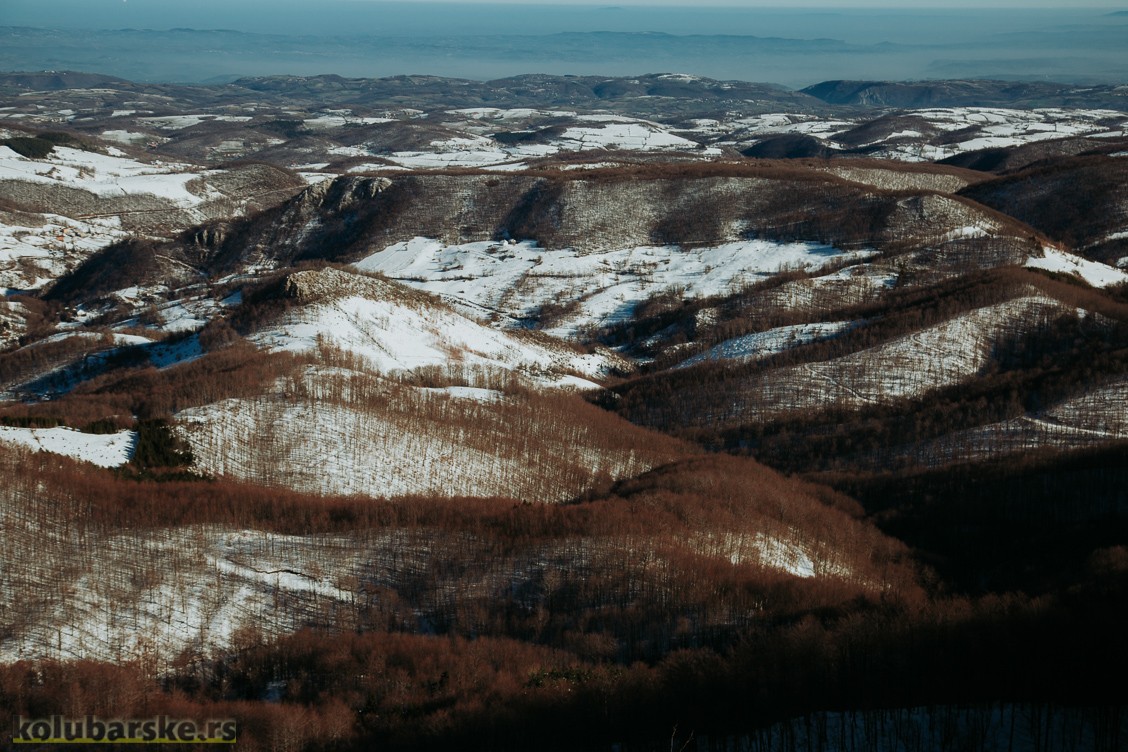Pogled sa Velikog Povlena