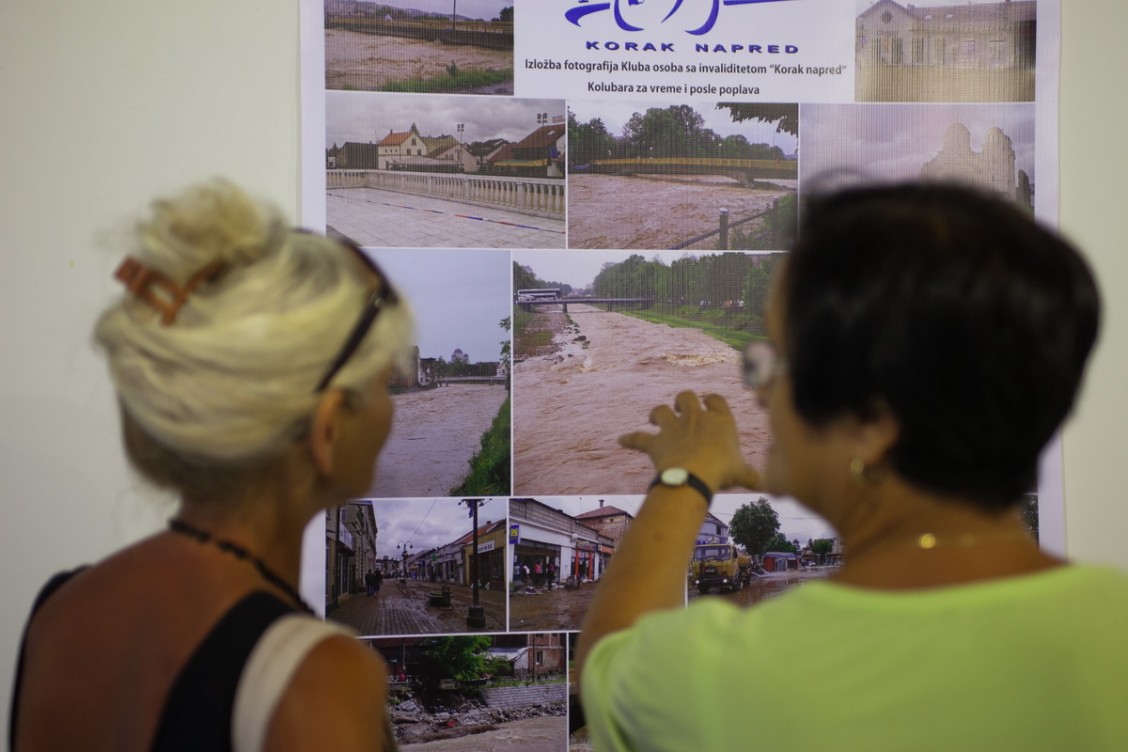 Izložba Kluba OSI "Kolubara za vreme i posle poplava"