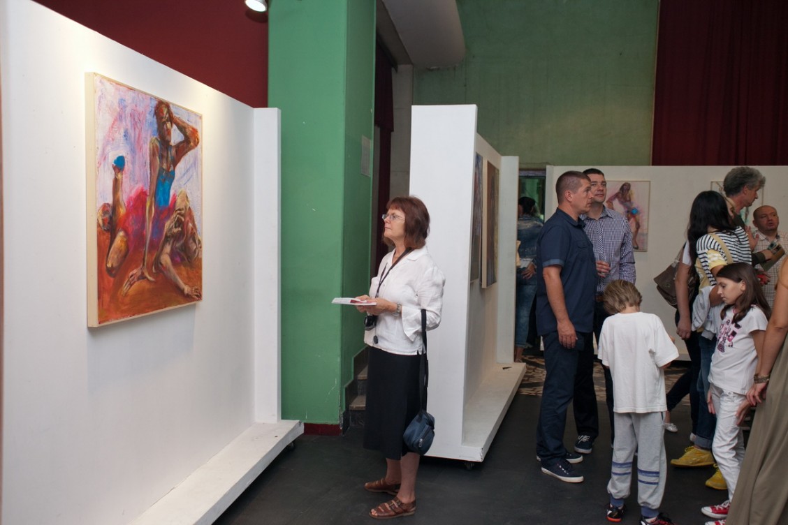 Izložba slika Jelene Lazarević "Nestajanje u nastajanju"