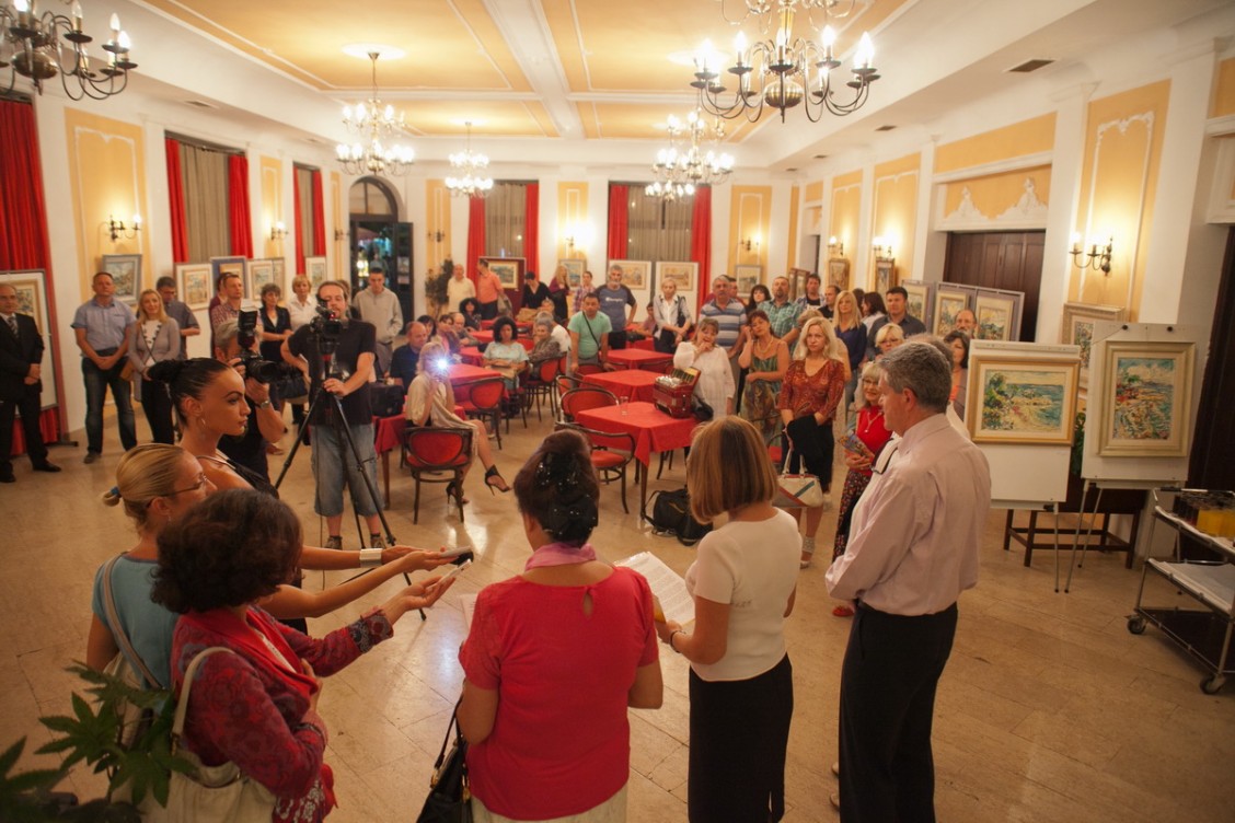 Otvaranje izložbe slika "Mediteran - vek posle"