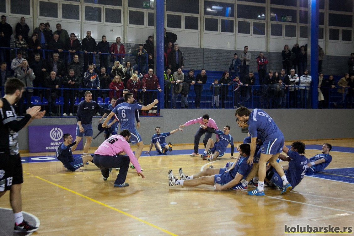 Slavlje rukometaša Metaloplastike