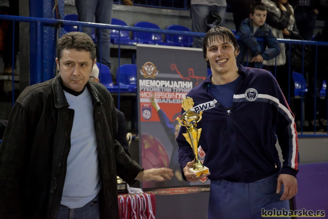 Najbolji strelac turnira Nemanja Obradović (Metaloplastika)