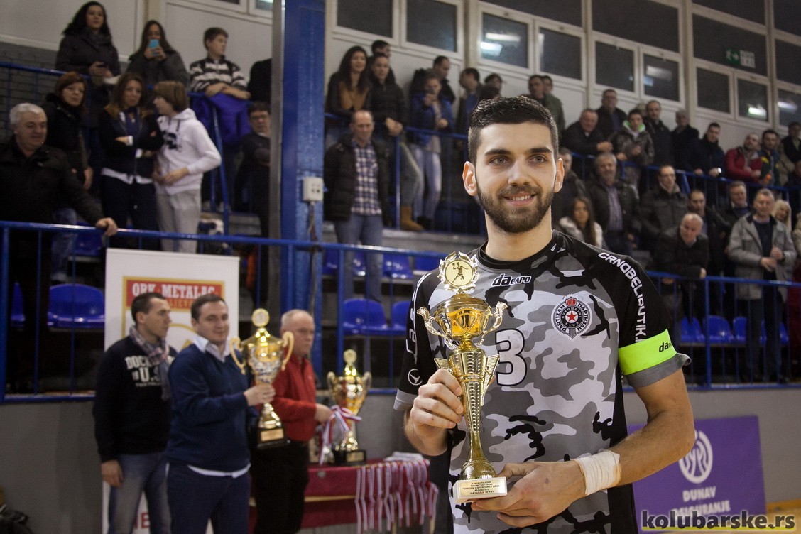 Najbolji igrač turnira Vanja Ilić (Partizan)