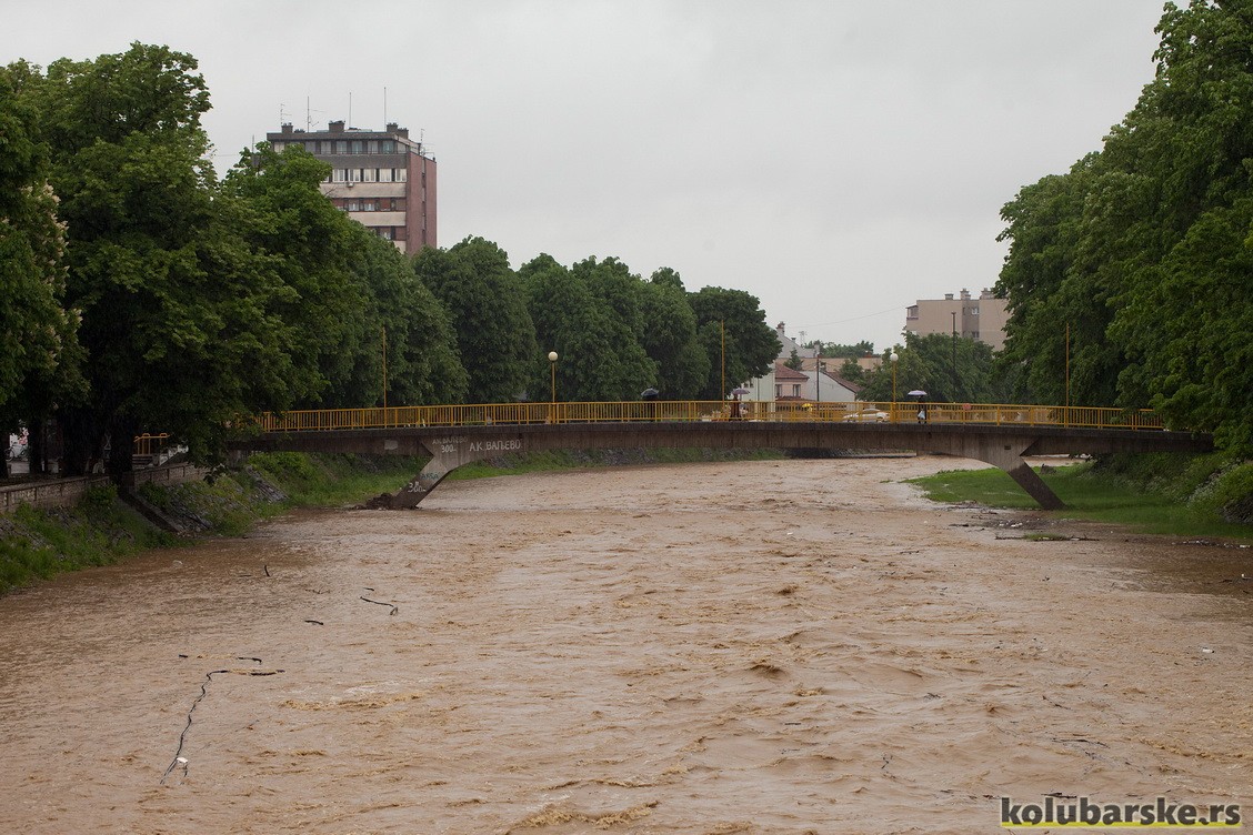 Kolubara u centru, oko 12h