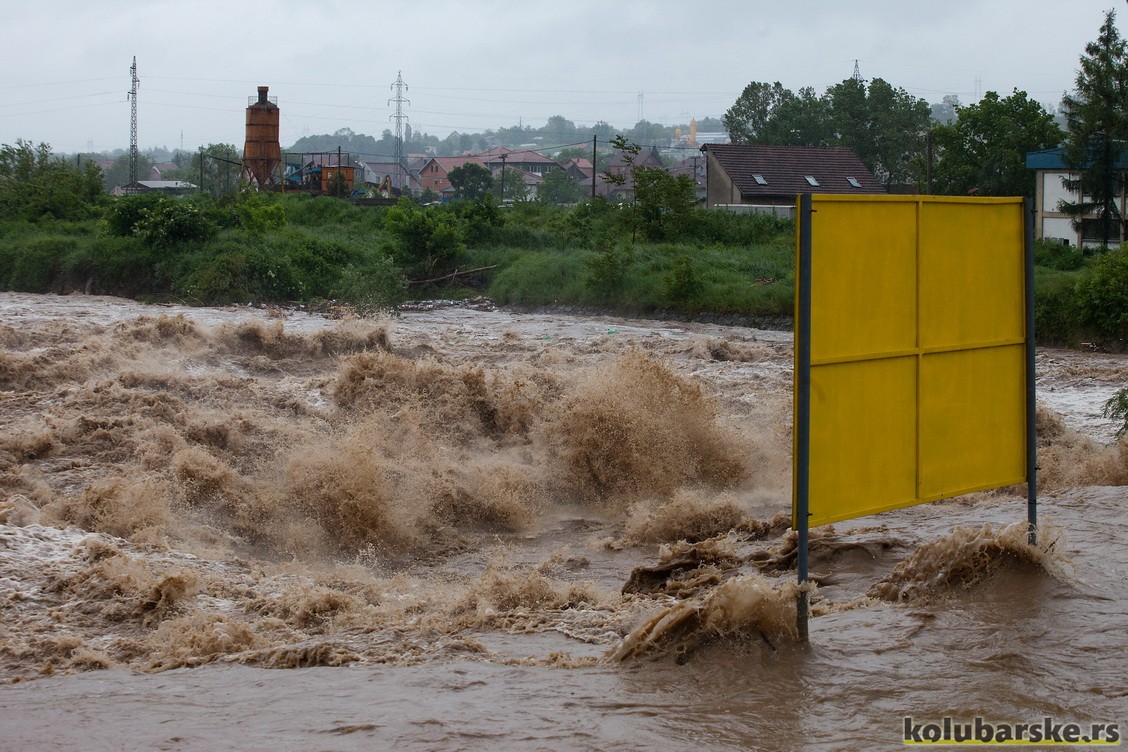 Kolubara kod Austroterma, oko 15h 