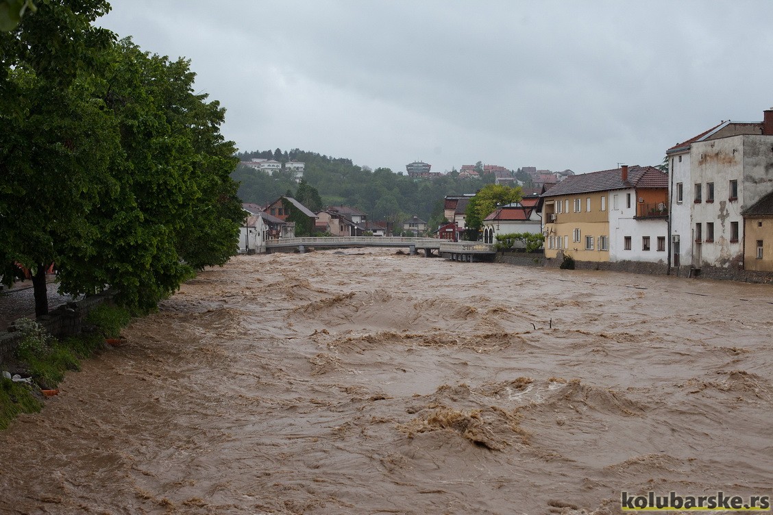 Kolubara oko 7h ujutru, 15. maj