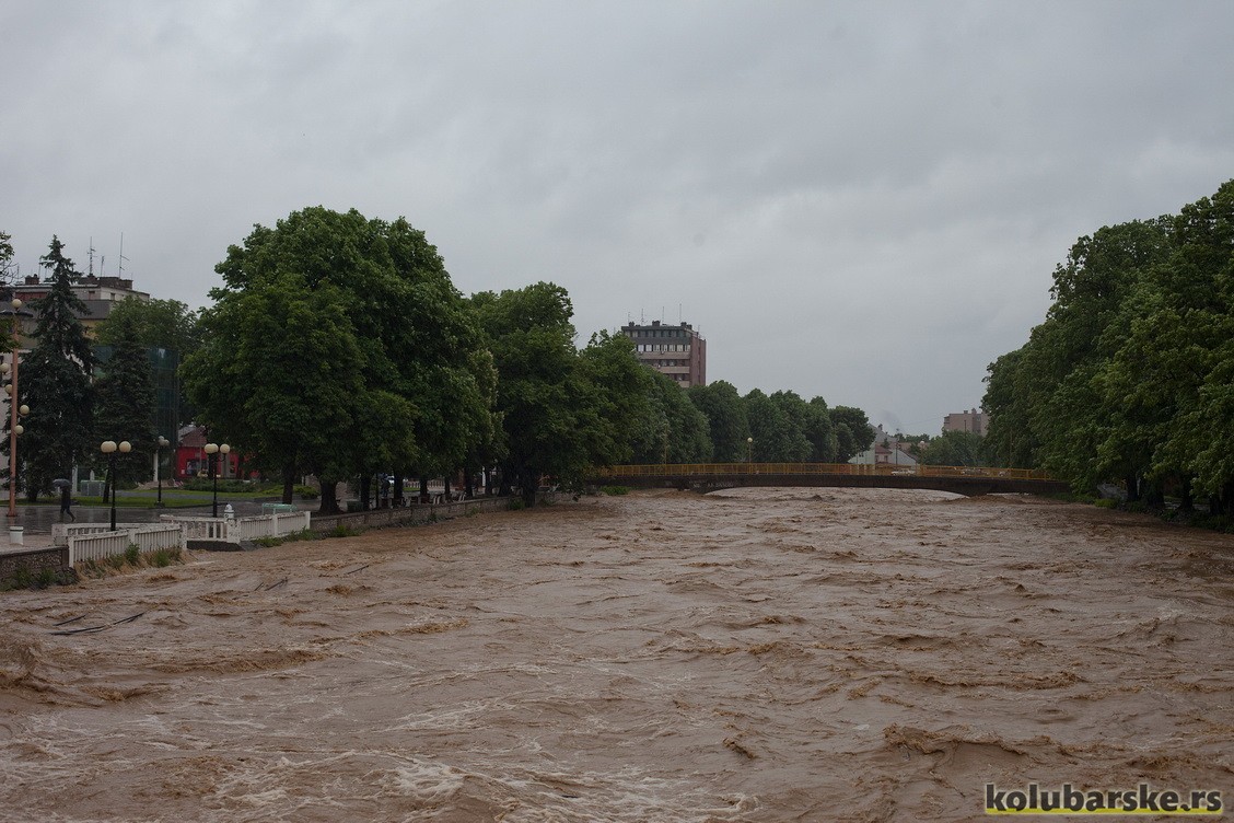 Kolubara oko 7h ujutru, 15. maj