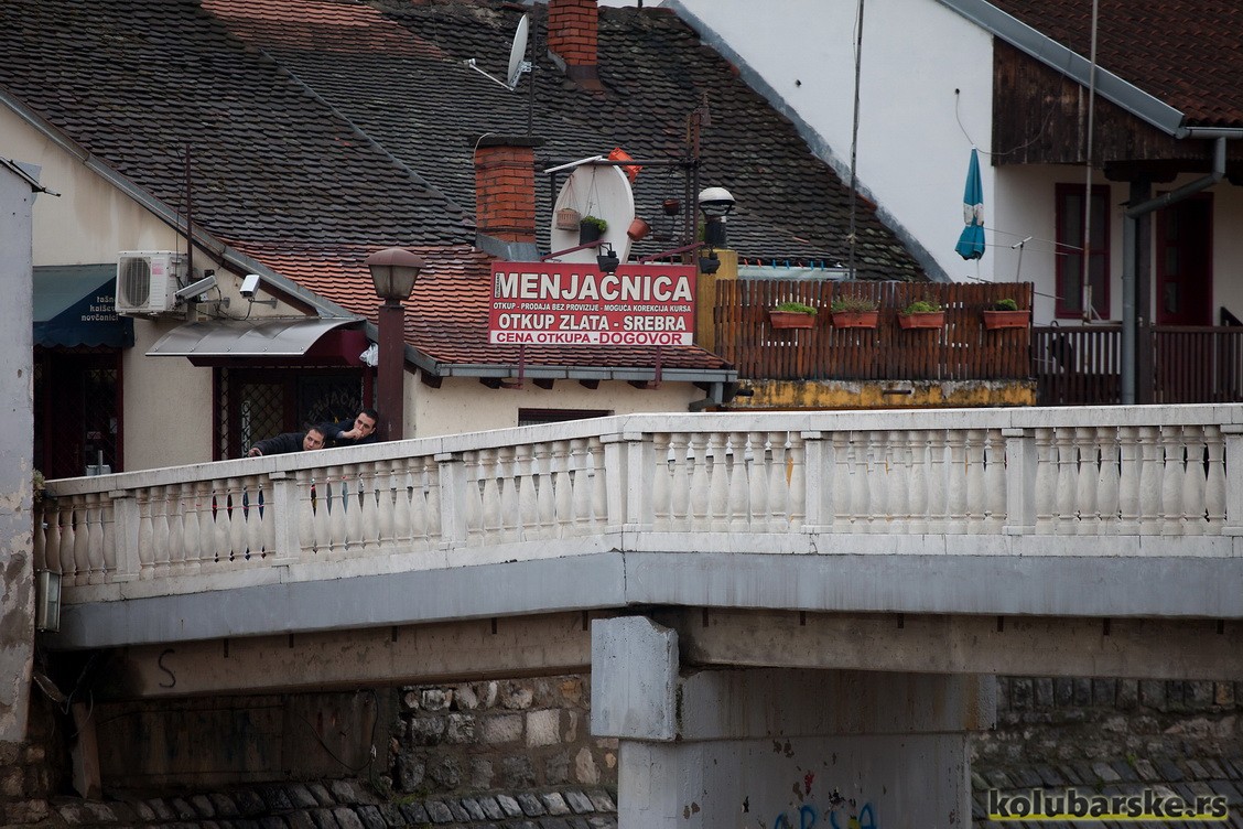 Mermerni most zatvoren za pešake, 16. maj