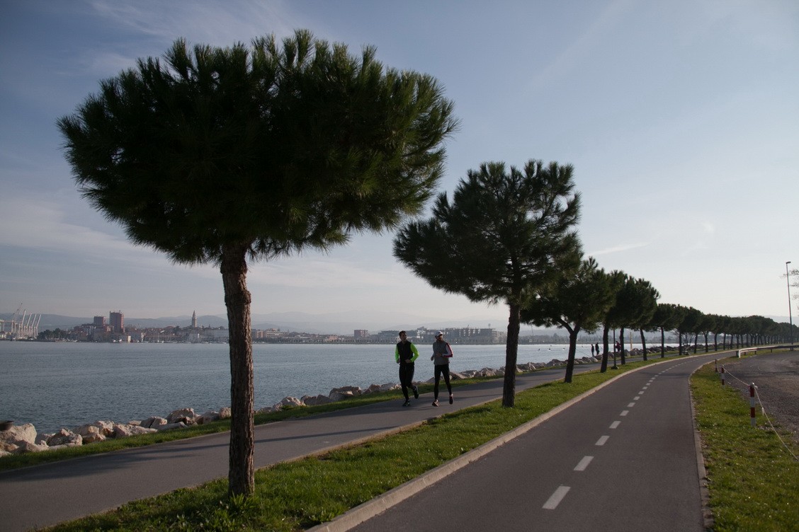 Staza za pešake i biciklistička staza
