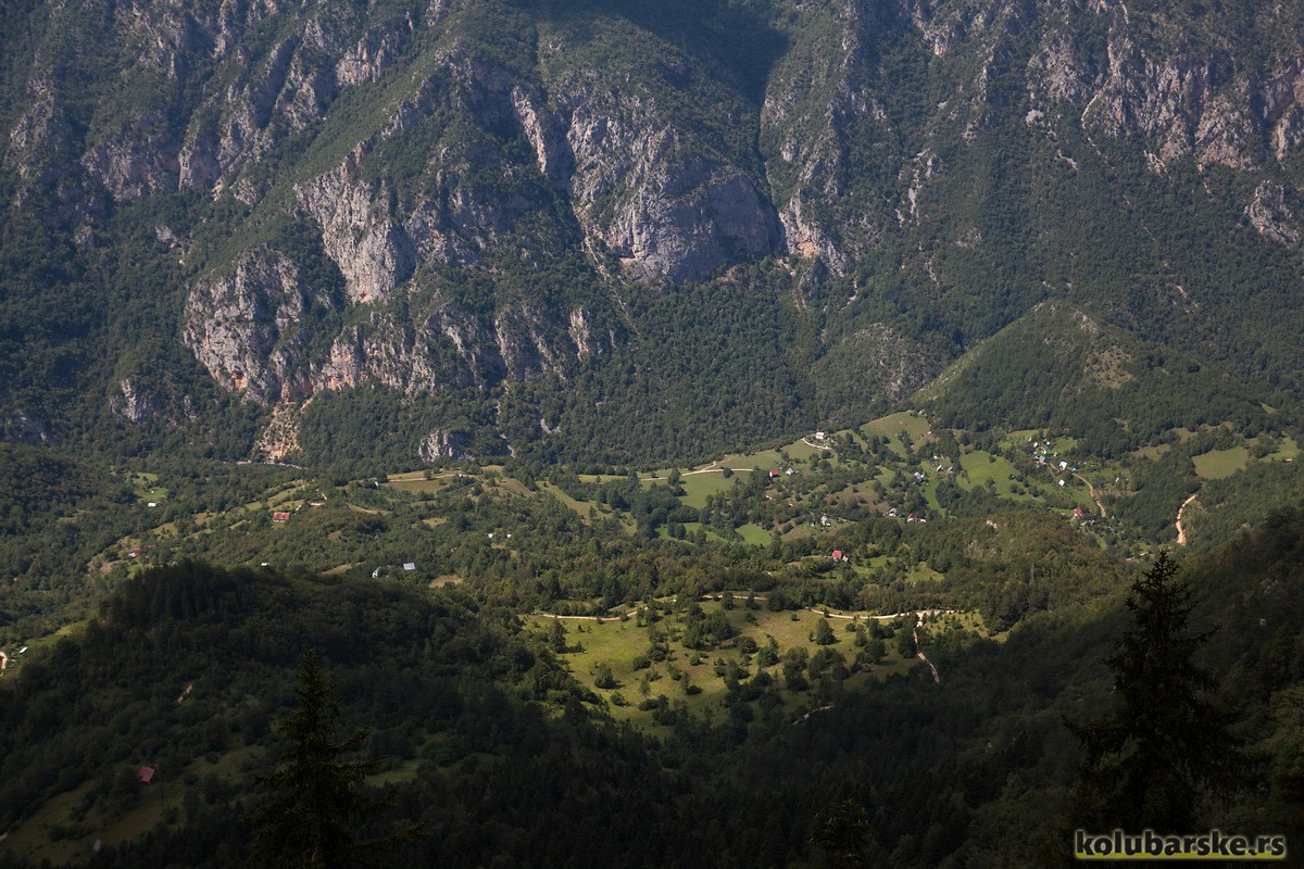 Pogled na selo Tepca sa Ćurevca