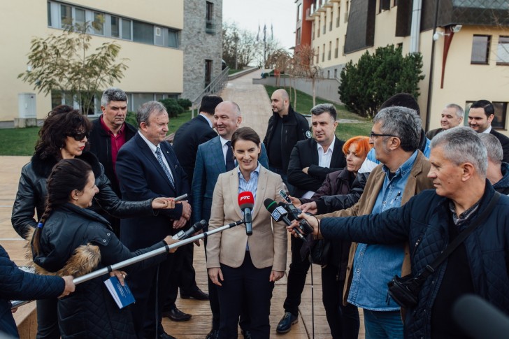 Premijerkla Ana Brnabić u IS Petnica
