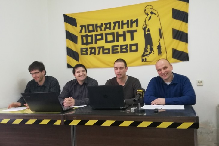 Aktivisti Lokalnog fronta Valjevo