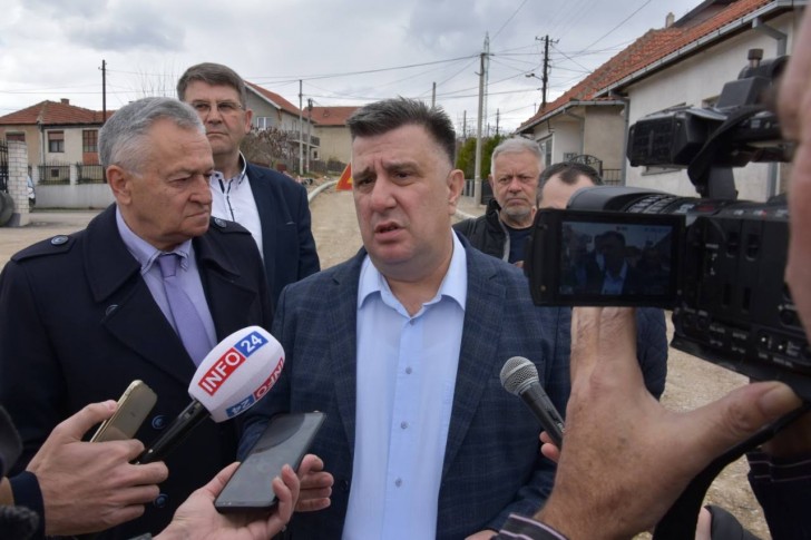 Slobodan Gvozdenović obilazi radove (mart 2019.)