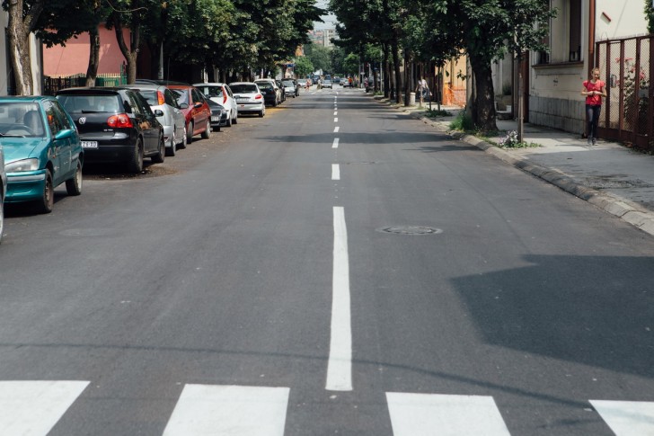 Bele linije u Hajduk Veljkovoj ulici