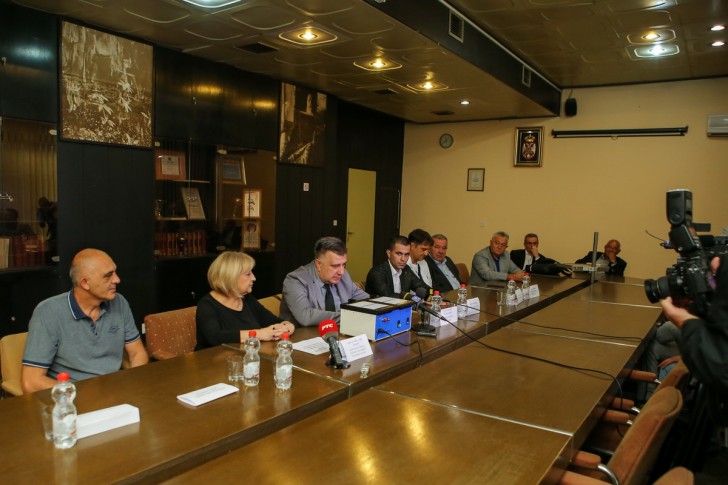 Konferencija za novinare u Bolnici