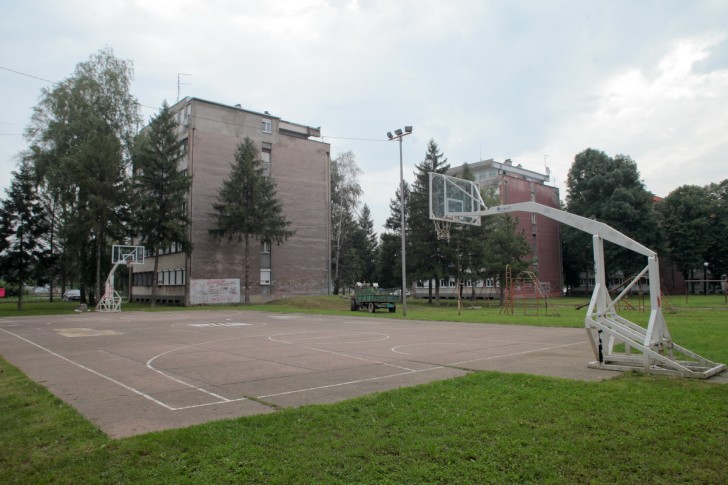 Košarki teren u naselju Milivoja Bjelice