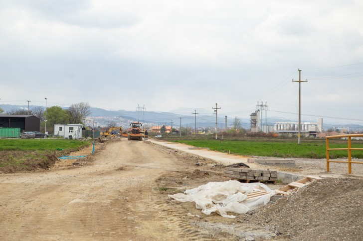 Izgradnja saobraćajnice u Privrednoj zoni