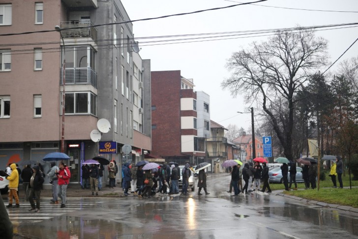 Blokada puta Valjevo-Loznica