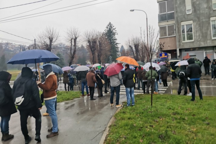 Blokada puta Valjevo-Loznica