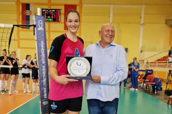 Jovana Zelenović MVP