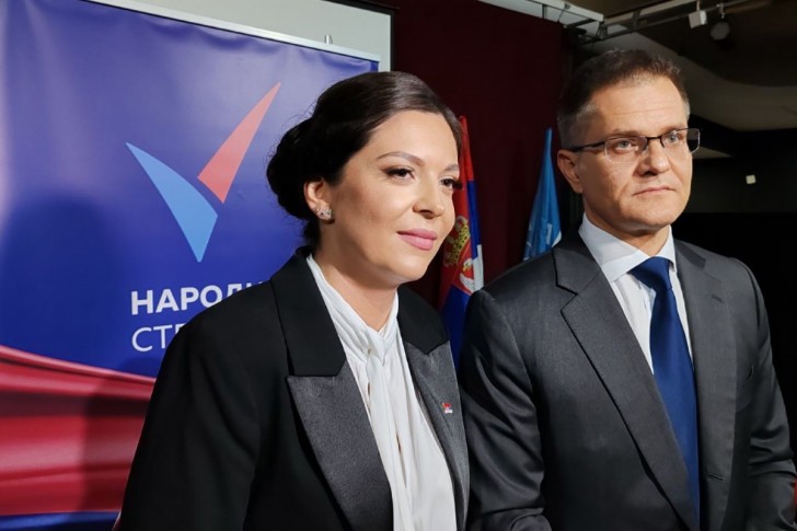 Mirjana Aleksić Jugović i Vuk Jeremić