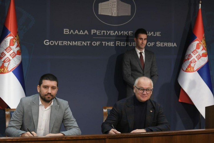 Gojković i Vesić potpisali ugovor