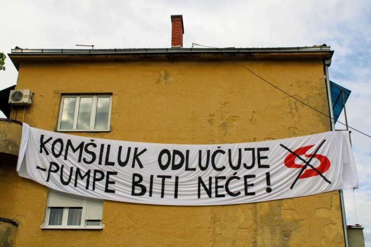 Transparent u Železničkoj ulici (1.5.2023.)