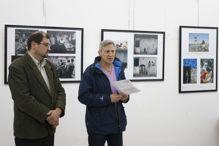 Otvaranje Salona fotografije, Vladimir Krivošejev i Aleksandar Jovanović
