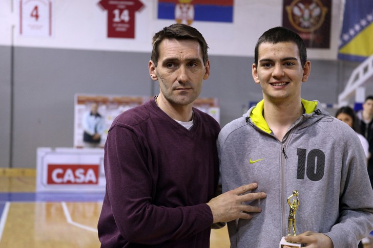 Najbolji trojkaš turnira Miroslav Todorović (Juniro, Makedonija)