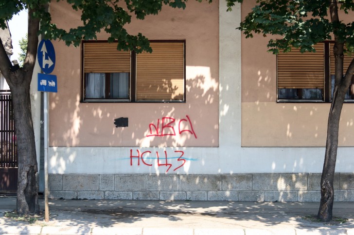 Grafit na kući u Pantićevoj