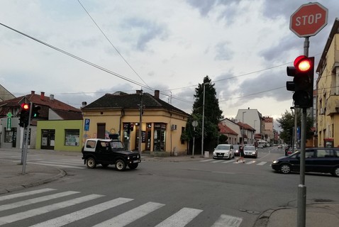 Raskrsnica Sinđelićeve i Pantićeve (foto: Kolubarske.rs)
