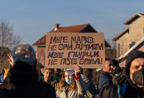 Protest (ilustracija) (foto: Đorđe Đoković)