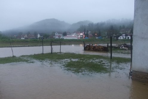 Poplavljena Osečina (foto: Dragan Savić)
