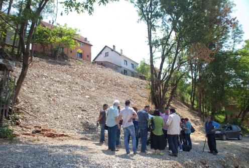 Sanirano klizište u Azbukovačkoj ulici (foto: Đorđe Đoković)