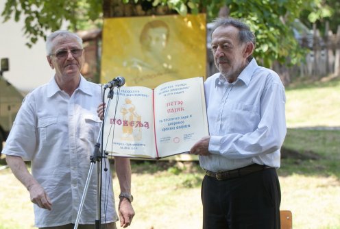 <p>Prof. dr Stani&scaron;a Tutnjević i Petar Pajić</p> (foto: Đorđe Đoković)