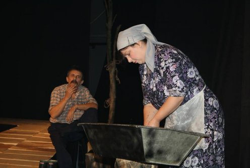 Mirjana Simić i Aleksandar Tadić (foto: Iz dokumentacije pozorišta „Raša Plaović” )