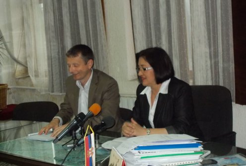 Darko Gli&scaron;ić i&nbsp;Snežana Bogosavljević Bo&scaron;ković&nbsp; (foto: Dragana Nedeljković)