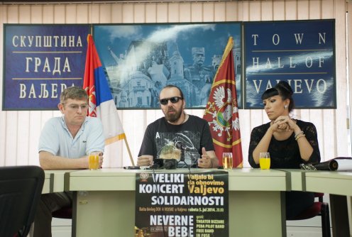 Najava humanitarnog koncerta (foto: Đorđe Đoković)