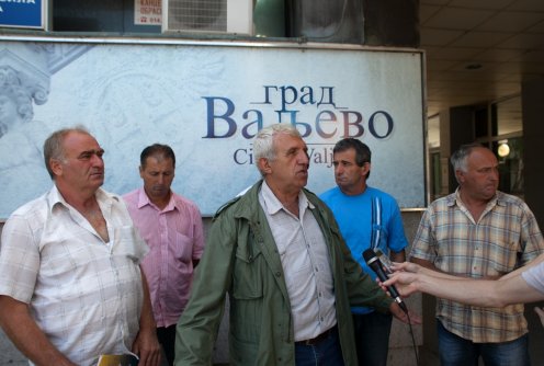 Protest meštana (foto: Đorđe Đoković)