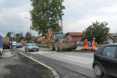 Radovi na putu M4 (foto: www.valjevo.rs)