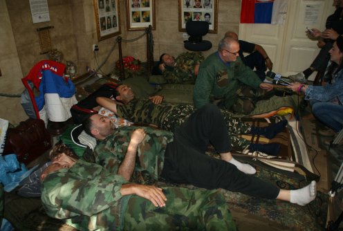 &Scaron;trajk veterana (foto: Kolubarske.rs)