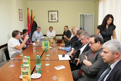 Na sastanku u Kolubarskom okrugu (foto: Đorđe Đoković)