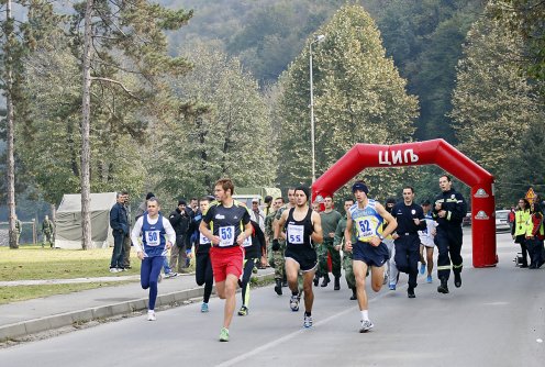 Start trke Memorijal đenerala Đukića (2014.) (foto: Đorđe Đoković)