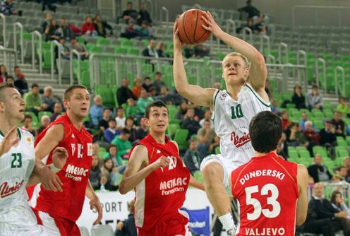 Sa utakmice Olimpija - Metalac (foto: www.abaliga.com)