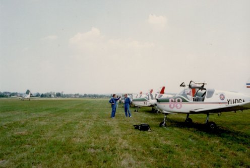 Aerodrom u Divcima, 1996. godine (foto: Miroslav Jeremić)