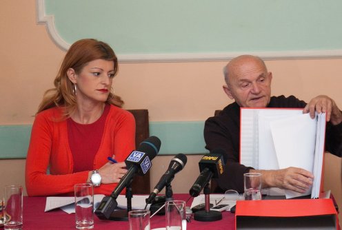 Slavica Sabo Tripković i Predrag Savić (foto: Đorđe Đoković)
