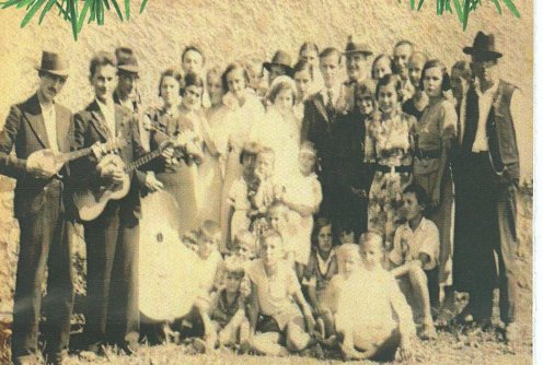 <p>Sa venčanje Jordana Bogosavljevića i Vuke Nedić iz Osečine, 1935. godine</p> (foto: )