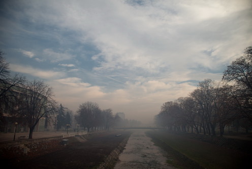 Smog u Valjevu (foto: Đorđe Đoković)