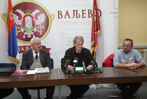 Predrag Vuletić, Vladika Ladavec i Radetić (foto: Đorđe Đoković)